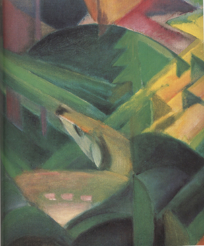 Franz Marc Details of The Monkey (mk34)